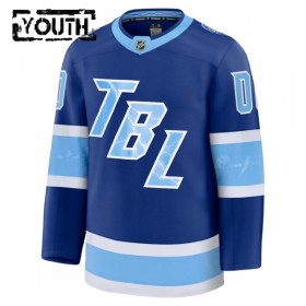 Lasten NHL Tampa Bay Lightning Pelipaita Custom 2025-26 Fanatics NHL Stadium Series Premium Sininen